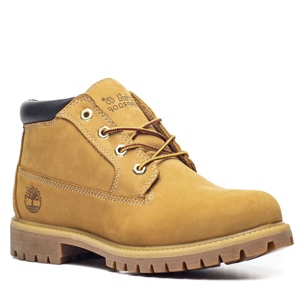 Timberland Chukka Μποτακια Ανδρικα Καφε - Icon Waterproof - Greece 9640175-OT